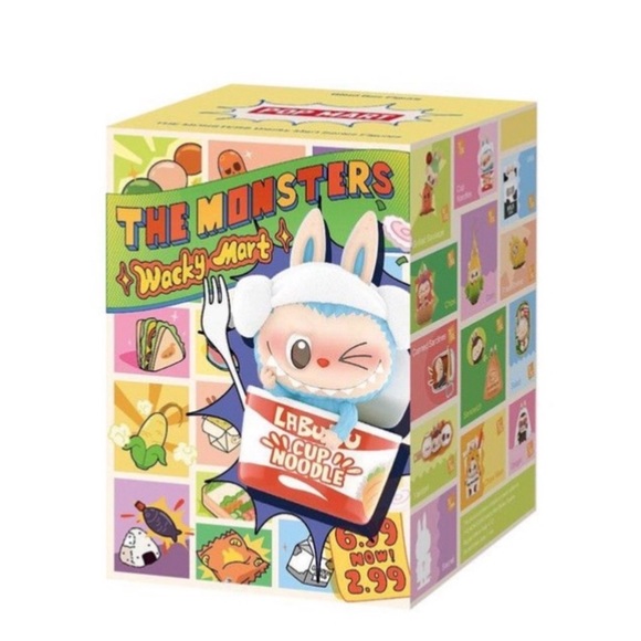 Labubu Other - LaBubu Pop Mart The Monsters Wacky Mart Cup Noodle figure New in Box